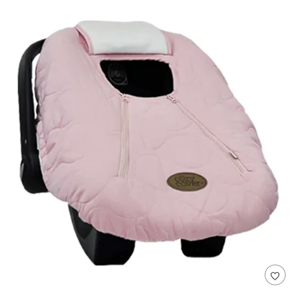 Pink Infant Car Seat Cover